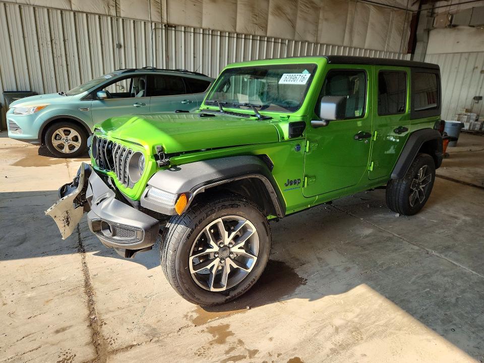 2025 Jeep Wrangler / VIN 1C4RJXN63SW580497 — COPART salvage auction photo