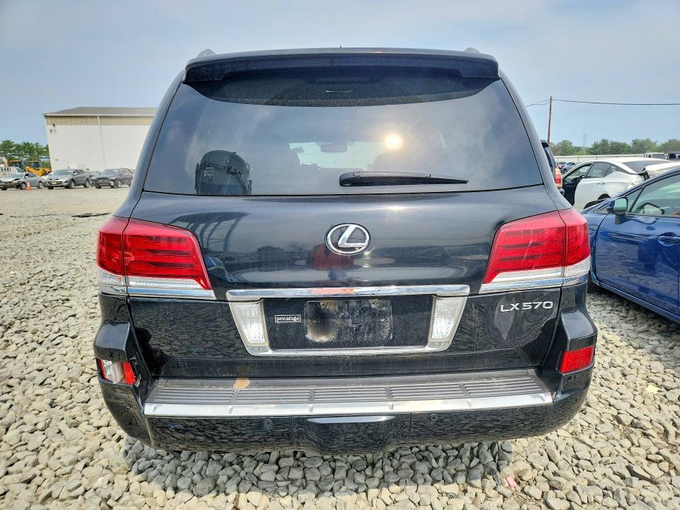 2014 Lexus Lx VIN JTJHY7AX0E4160277 COPART salvage auction — REAR END, Mt - Certificate Of Title, sold $14,400 on 2026-08-26 (photo 6)