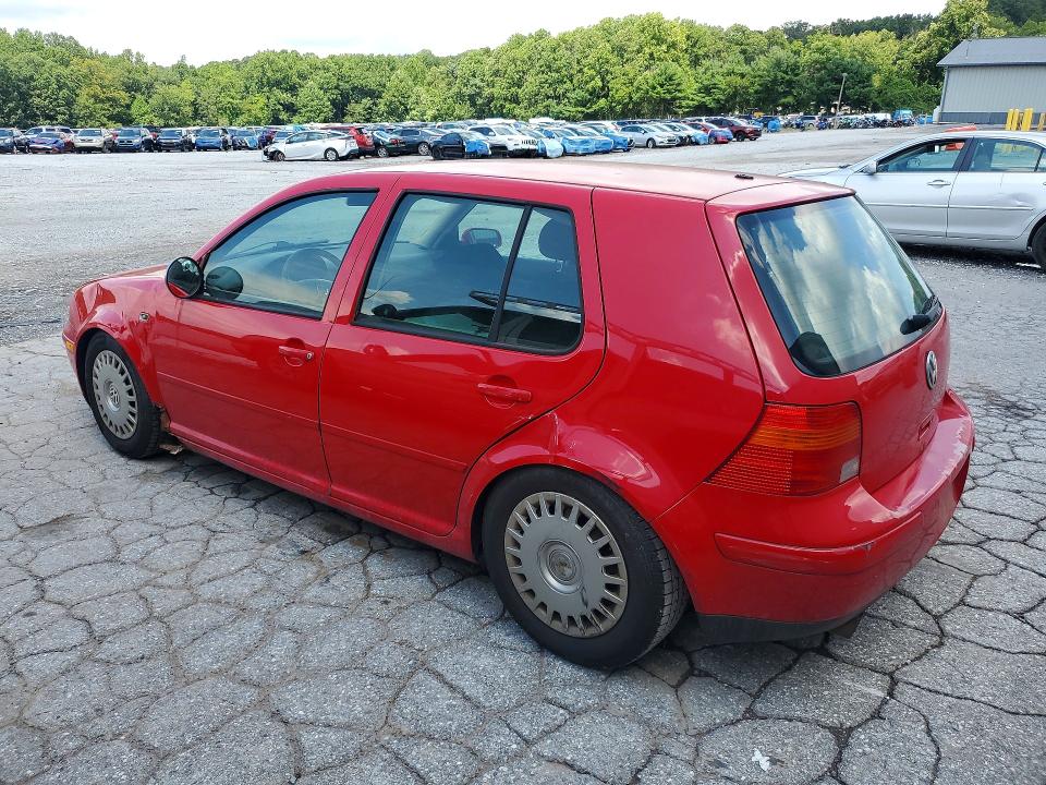 2003 Volkswagen Golf VIN 9BWEK21J834062669 COPART salvage auction — FRONT END, PA - CERTIFICATE OF SALVAGE, sold $375 on 2026-08-24 (photo 2)