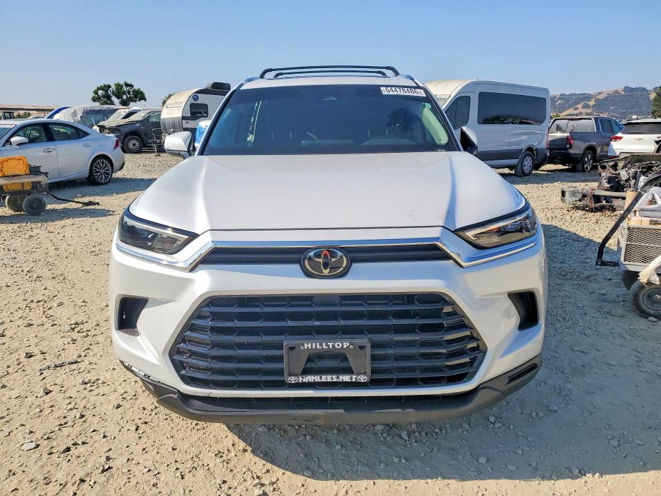2025 Toyota Highlander VIN 5TDACAB50SS064811 COPART salvage auction — SIDE, Ca - Salvage Certificate, sold $22,700 on 2026-09-15 (photo 5)