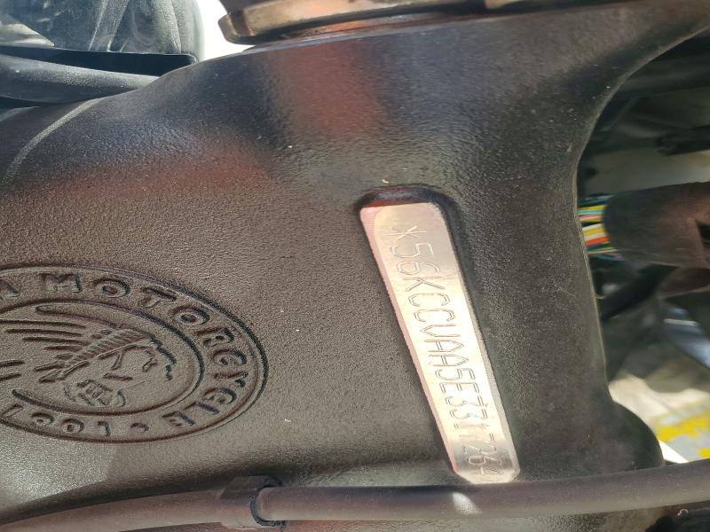 2014 Indian motorcycle co. Chief VIN 56KCCVAA5E3317264 COPART salvage auction — REAR END, MO - SALVAGE CERTIFICATE OF TITLE, sold $3,000 on 2026-09-10 (photo 9)