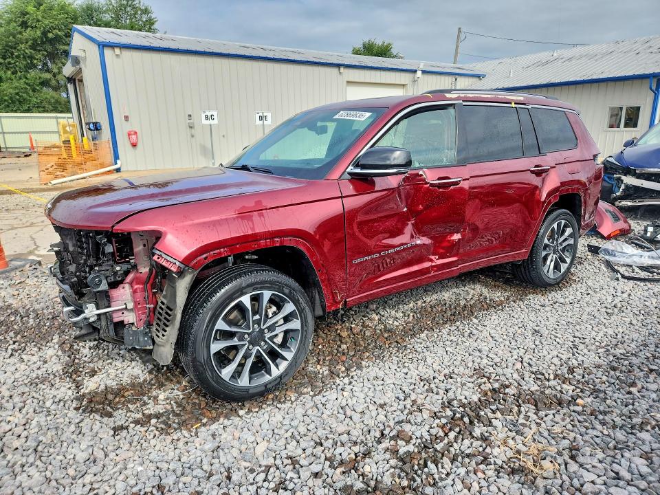 2021 Jeep Grand cherokee VIN 1C4RJKDG6M8179045 — COPART salvage auction photo