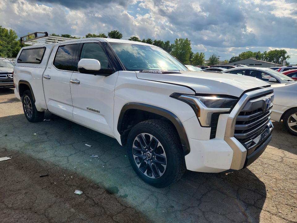 2022 Toyota Tundra VIN 5TFJC5EC1NX001751 COPART salvage auction — MINOR DENT/SCRATCHES, Ct - Certificate Of Title (P), sold $22,600 on 2026-08-21 (photo 4)