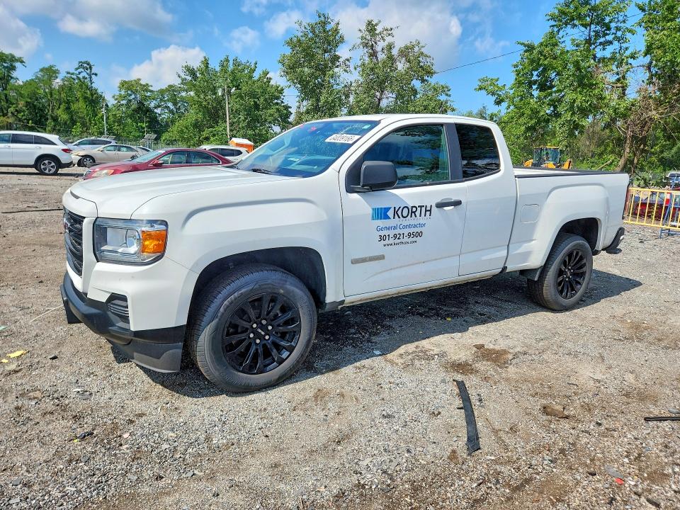 2022 Gmc Canyon VIN 1GTH5BEA4N1109922 COPART salvage auction — MINOR DENT/SCRATCHES, Md - Certificate Of Title, sold $4,800 on 2026-08-27 (photo 1)