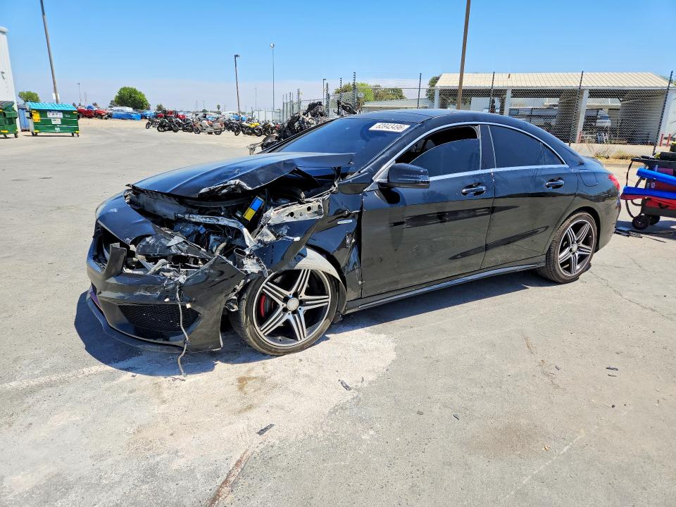 2016 Mercedes-benz Cla-klasse VIN WDDSJ4EB9GN377842 COPART salvage auction — FRONT END, Ca - Salvage Certificate, sold $675 on 2026-08-17 (photo 1)