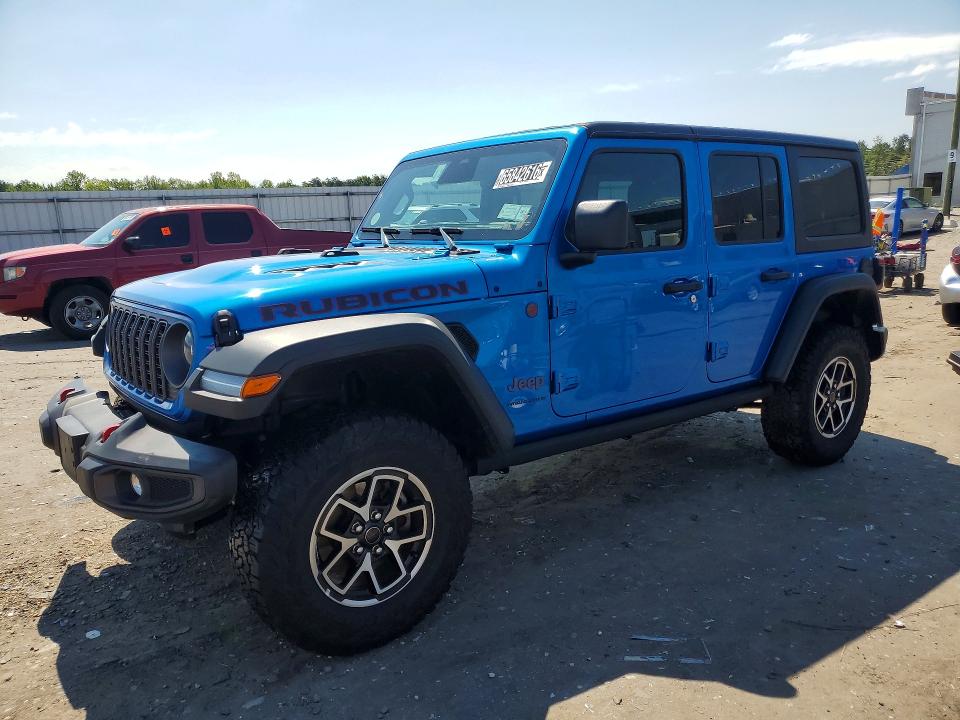 2025 Jeep Wrangler / VIN 1C4PJXFN3SW663828 COPART salvage auction — MECHANICAL, NY - CERTIFICATE OF TITLE, sold $21,300 on 2026-08-31 (photo 1)