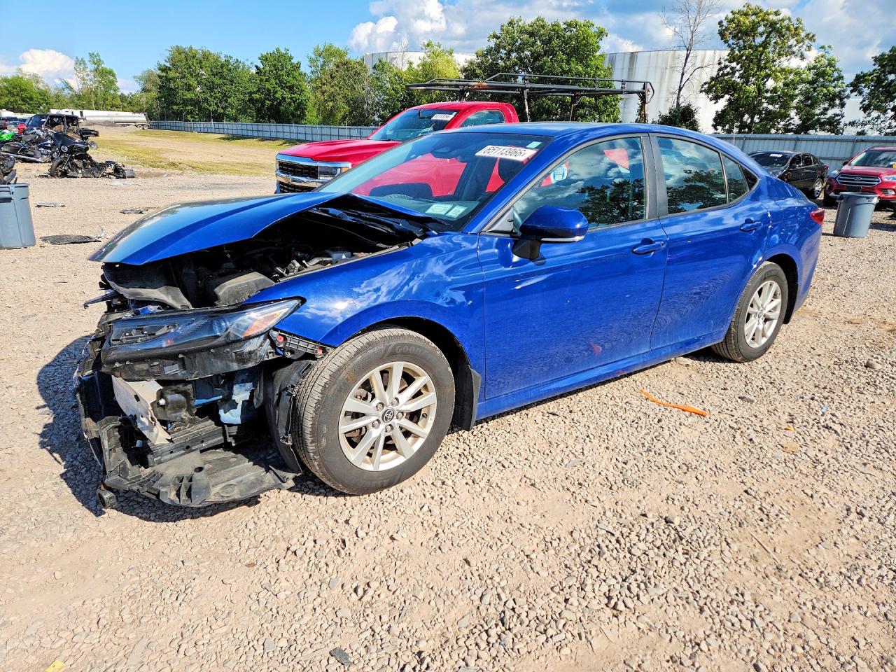 2025 Toyota Camry VIN 4T1DBADK6SU015168 — COPART salvage auction photo