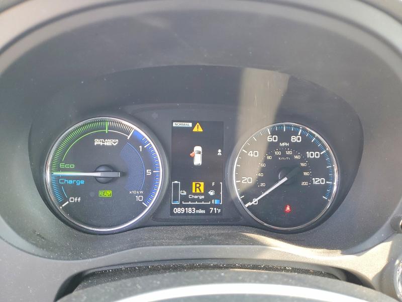 2022 Mitsubishi Outlander VIN JA4J2VA7XNZ027503 COPART salvage auction — FRONT END, Or - Salvage Title Certificate, sold $7,800 on 2026-09-22 (photo 9)