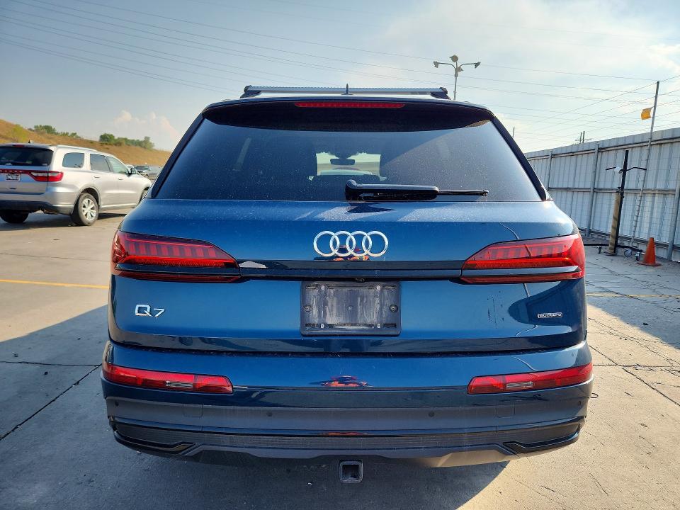 2022 Audi Q7 VIN WA1LXBF79ND005863 COPART salvage auction — FRONT END, Co - Public - Salvage Title, sold $21,100 on 2026-08-26 (photo 6)