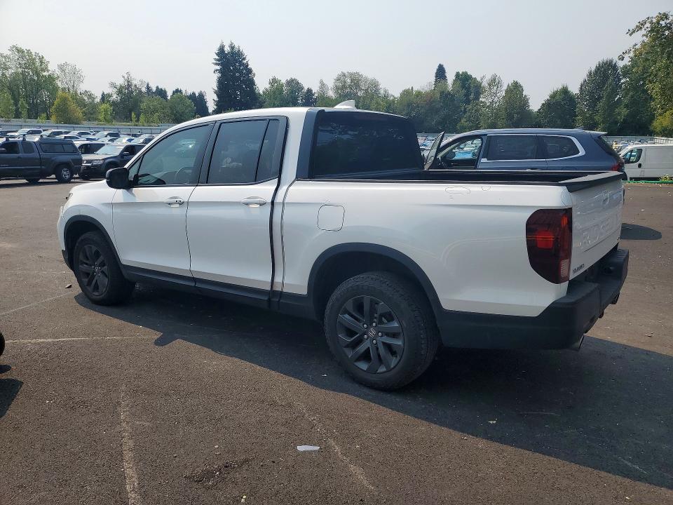 2025 Honda Ridgeline VIN 5FPYK3F1XSB011050 COPART salvage auction — FRONT END, Wa - Bill Of Sale, sold $10,300 on 2026-08-19 (photo 2)
