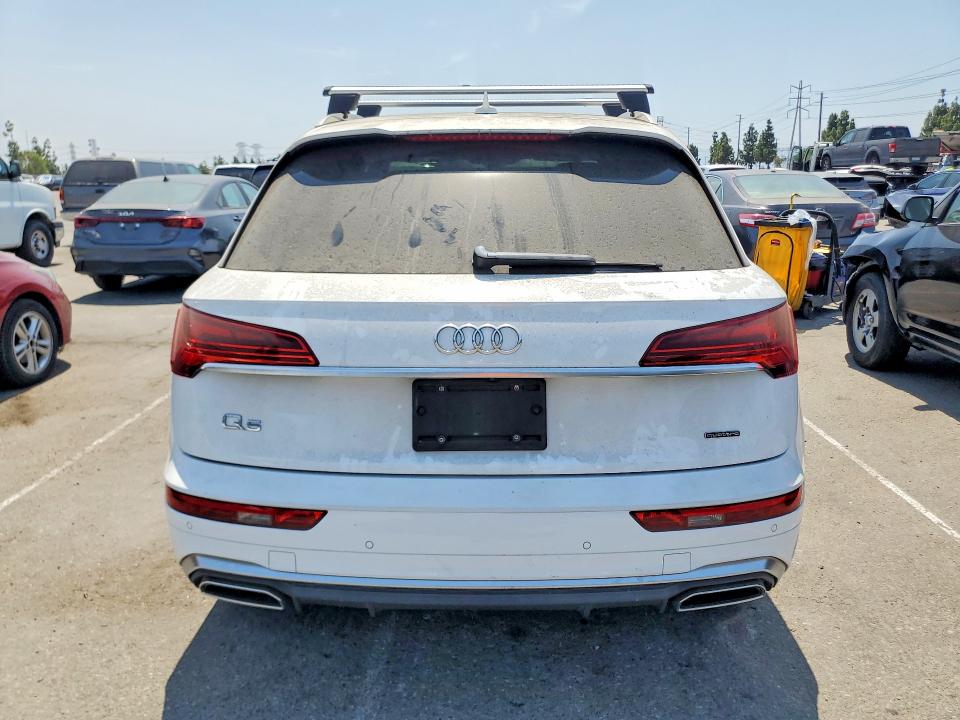 2021 Audi Q5 VIN WA1E2AFY2M2007331 COPART salvage auction — MECHANICAL, Ca - Salvage Certificate, sold $13,700 on 2026-08-25 (photo 6)