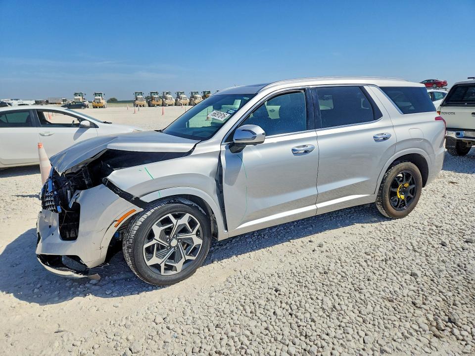 2021 Hyundai Palisade VIN KM8R7DHEXMU296746 — COPART salvage auction photo