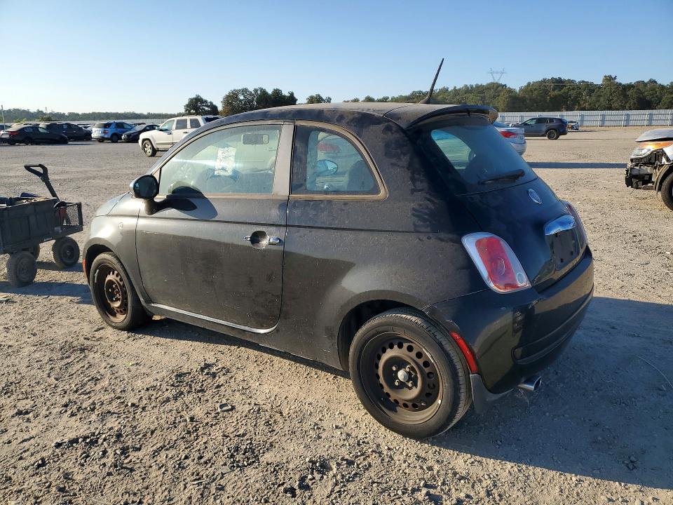 2013 Fiat 500 VIN 3C3CFFAR9DT673961 COPART salvage auction — MECHANICAL, CA - DIS/DLR/EXP APP FOR DUP CLEAN, sold $50 on 2026-09-18 (photo 2)