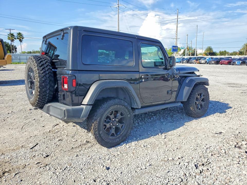 2021 Jeep Wrangler / VIN 1C4GJXAN6MW859532 COPART salvage auction — FRONT END, Fl - Cert Of Title Slvg Rebuildable, sold $7,200 on 2026-09-18 (photo 3)