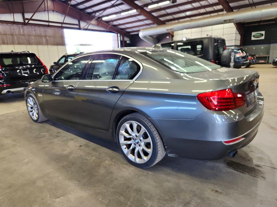 2014 BMW 5er VIN WBA5B3C59ED537374 COPART salvage auction — MINOR DENT/SCRATCHES, Ri - Certificate Of Title (P), sold $2,200 on 2026-08-27 (photo 2)