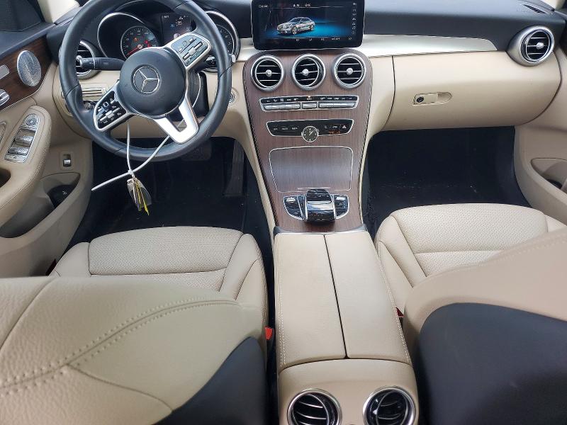 2019 Mercedes-benz C class VIN 55SWF8EB0KU290146 COPART salvage auction — SIDE, CT - CERT OF TITLE-SALVAGE, sold $8,200 on 2026-09-01 (photo 8)