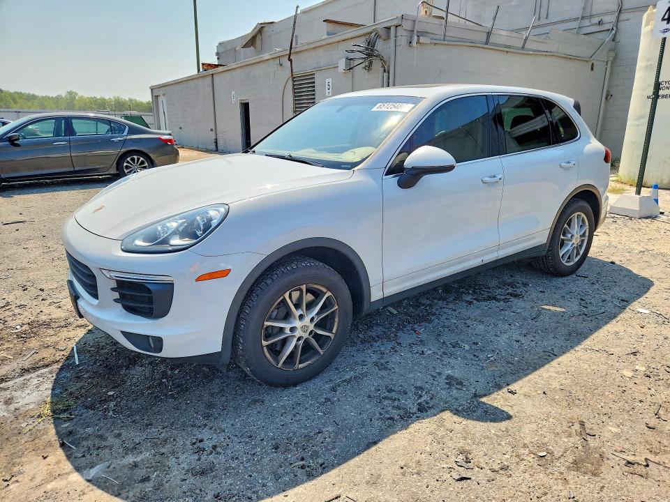 2016 Porsche Cayenne VIN WP1AA2A20GKA13924 COPART salvage auction — SIDE, VA - CERT OF TITLE - SALVAGE, sold $5,200 on 2026-08-26 (photo 1)