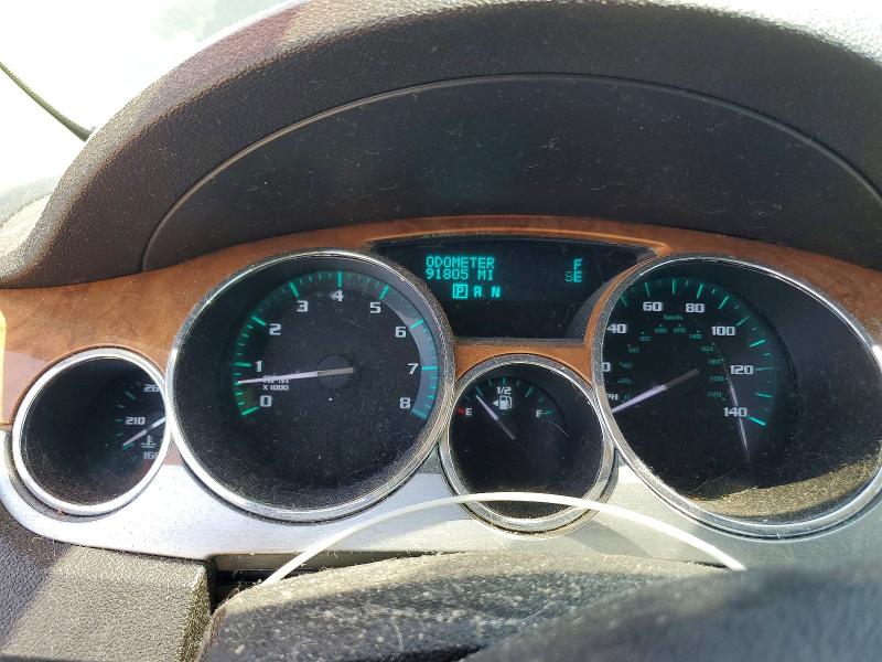 2012 Buick Enclave VIN 5GAKRCED0CJ302030 COPART salvage auction — MECHANICAL, Ks - Dealer Only Clean Title, sold $550 on 2026-10-05 (photo 9)