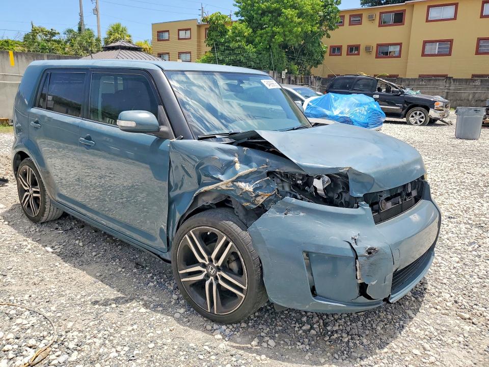 2008 Scion Xb VIN JTLKE50E281043140 COPART salvage auction — FRONT END, FL - CERT OF TITLE SLVG REBUILDABLE, sold $400 on 2026-09-11 (photo 4)