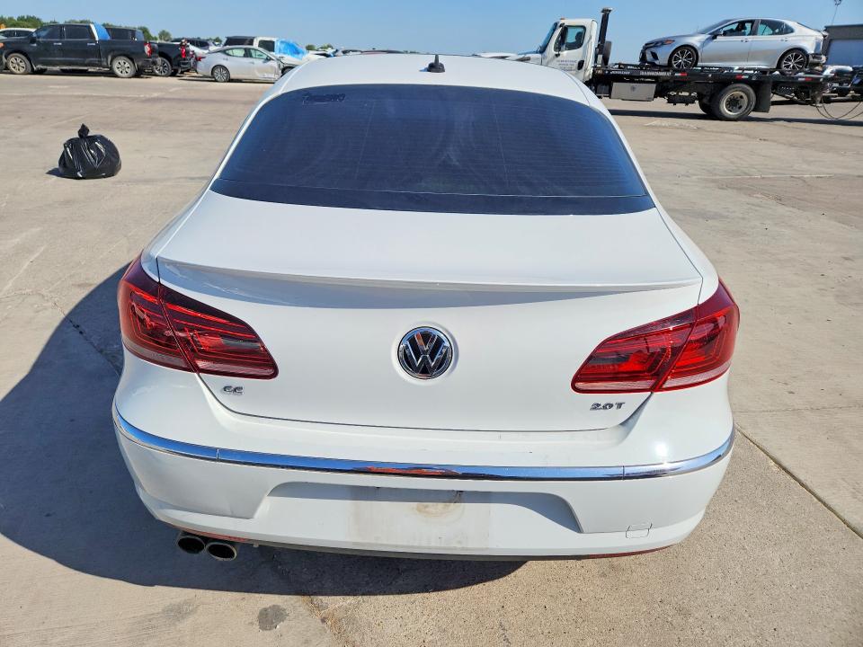 2015 Volkswagen Passat cc VIN WVWRP7AN5FE815649 COPART salvage auction — MINOR DENT/SCRATCHES, Tx - Cert Of Title-Rebuilt Salvage, sold $1,150 on 2026-08-17 (photo 6)