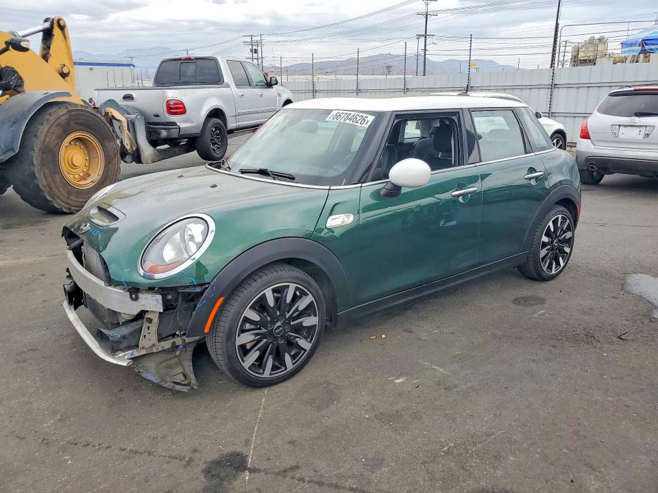2018 Mini Cooper VIN WMWXU3C5XJ2F50808 COPART salvage auction — FRONT END, Ca - Salvage Certificate, sold $3,000 on 2026-09-23 (photo 1)