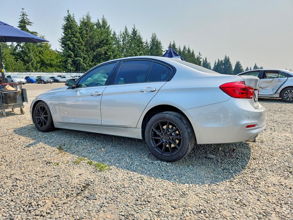 2018 BMW 3 series VIN WBA8E5G56JNV01754 COPART salvage auction — FRONT END, WA - BILL OF SALE, sold $1,300 on 2026-08-14 (photo 2)