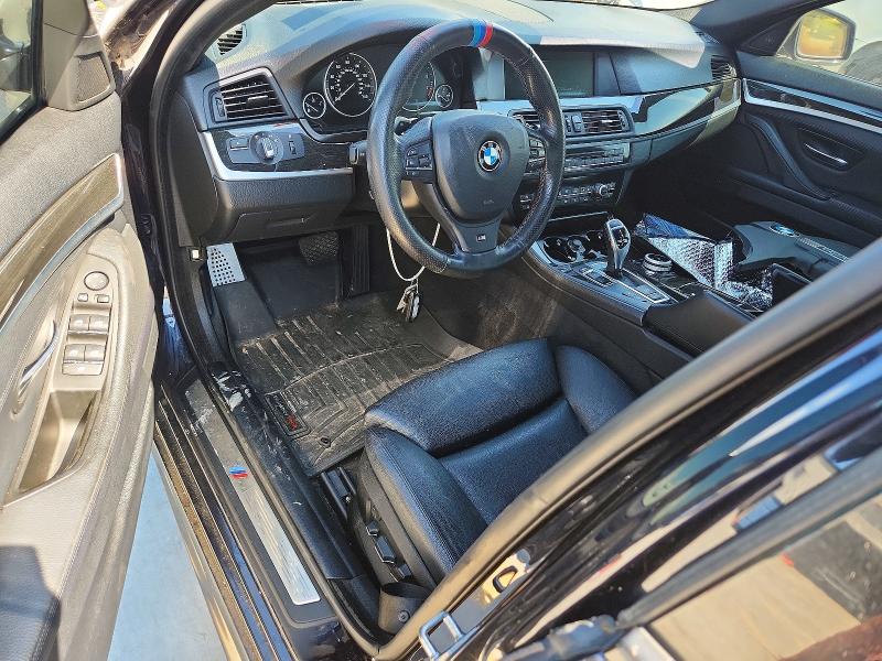 2012 BMW 5er VIN WBAFR7C52CC809841 COPART salvage auction — WATER/FLOOD, Tn - Certificate Of Title, sold $1,000 on 2026-09-10 (photo 8)