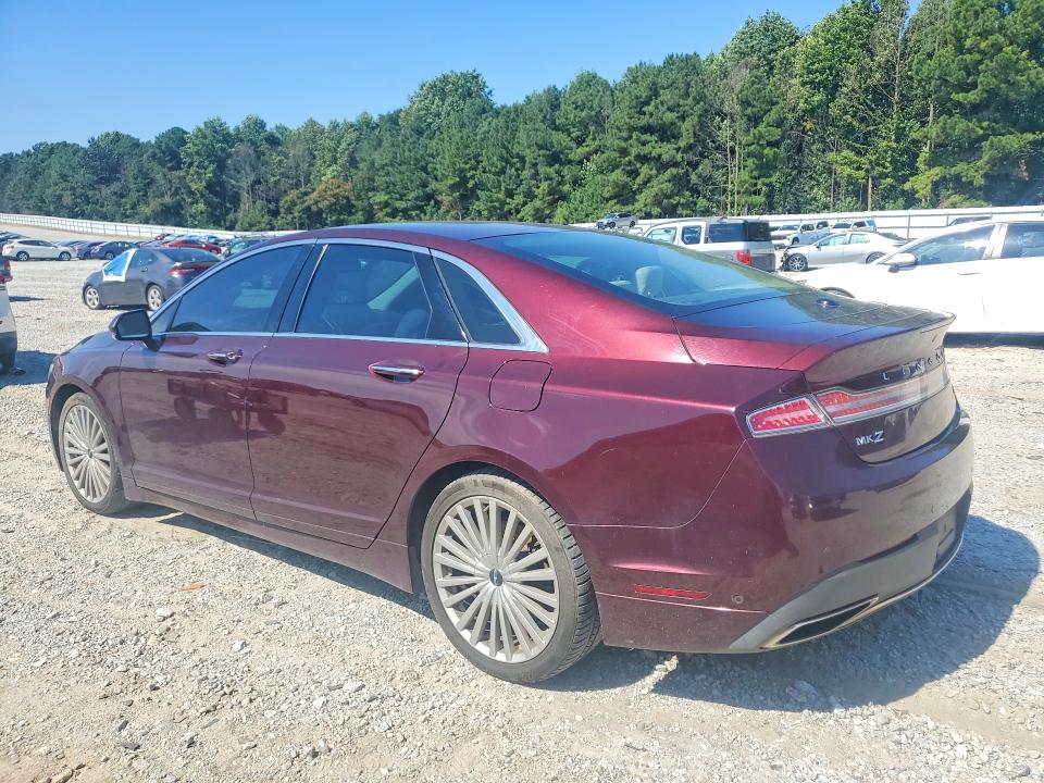 2017 Lincoln Mkz VIN 3LN6L5FC6HR631276 COPART salvage auction — MECHANICAL, Ga - Certificate Of Title (P), sold $1,200 on 2026-09-23 (photo 2)