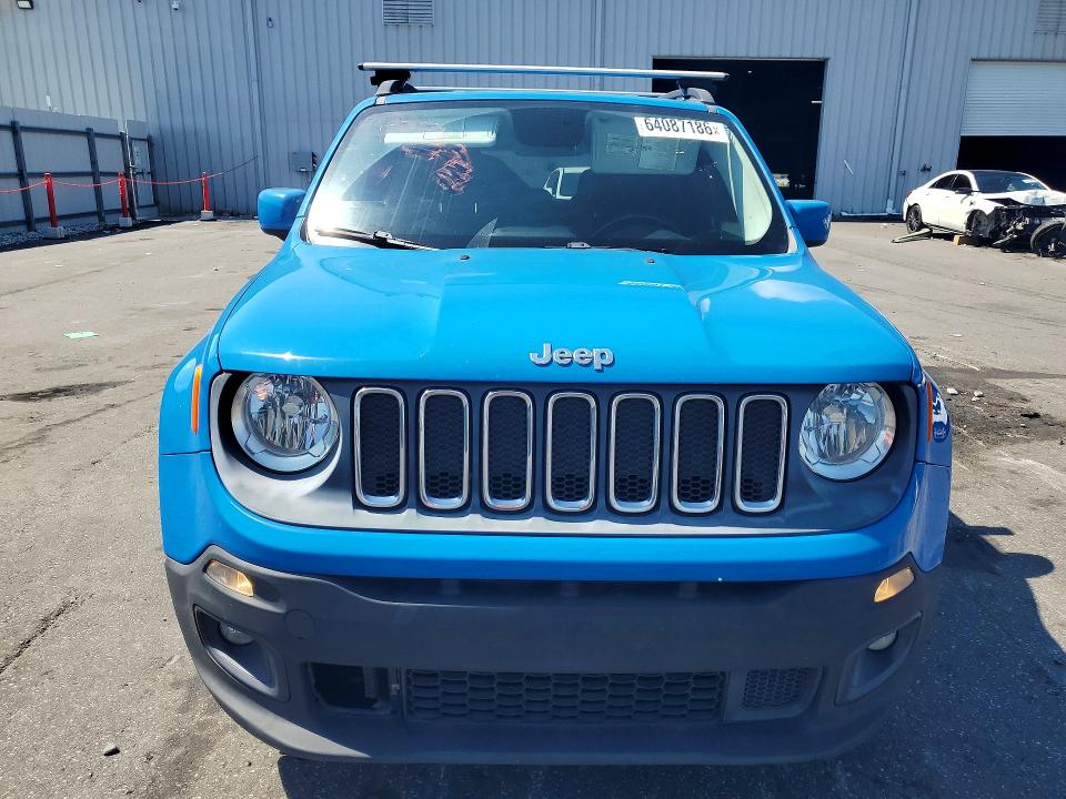 2015 Jeep Renegade VIN ZACCJABT7FPC22089 COPART salvage auction — REAR END, Fl - Cert Of Title Slvg Rebuildable, sold $2,300 on 2026-08-19 (photo 5)