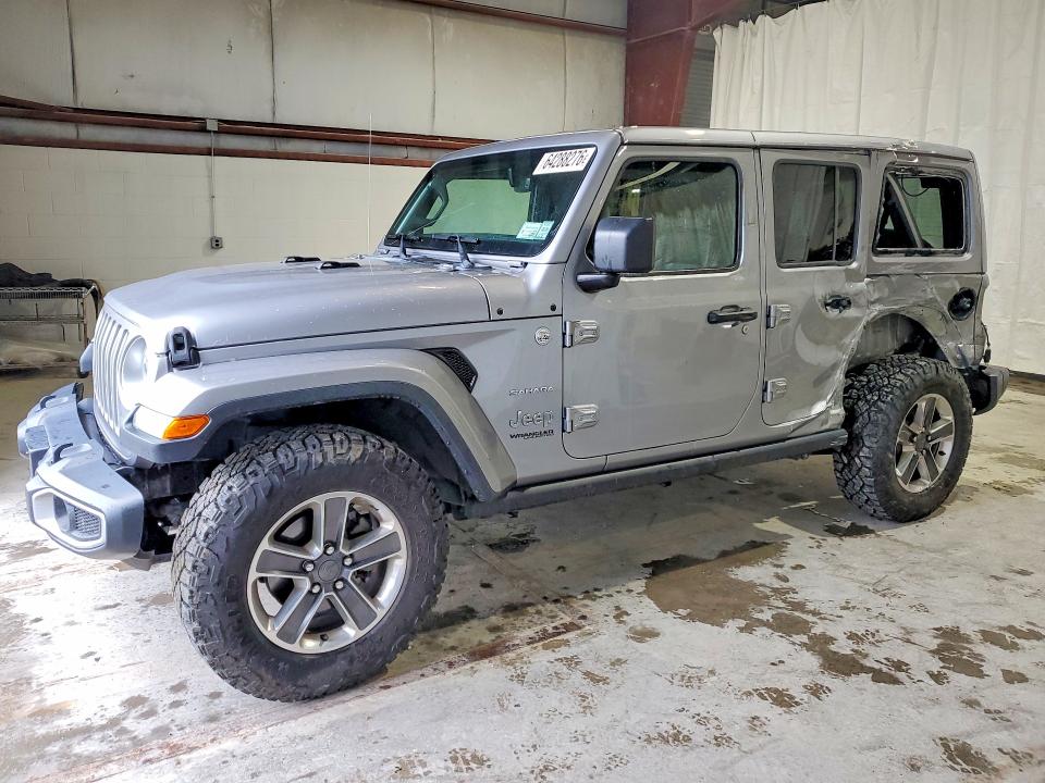 2018 Jeep Wrangler / VIN 1C4HJXEG6JW249142 — COPART salvage auction photo