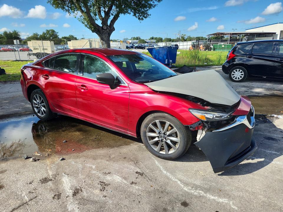 2018 Mazda 6 VIN JM1GL1UM9J1311978 COPART salvage auction — FRONT END, Salvage Title, sold $900 on 2026-10-15 (photo 4)