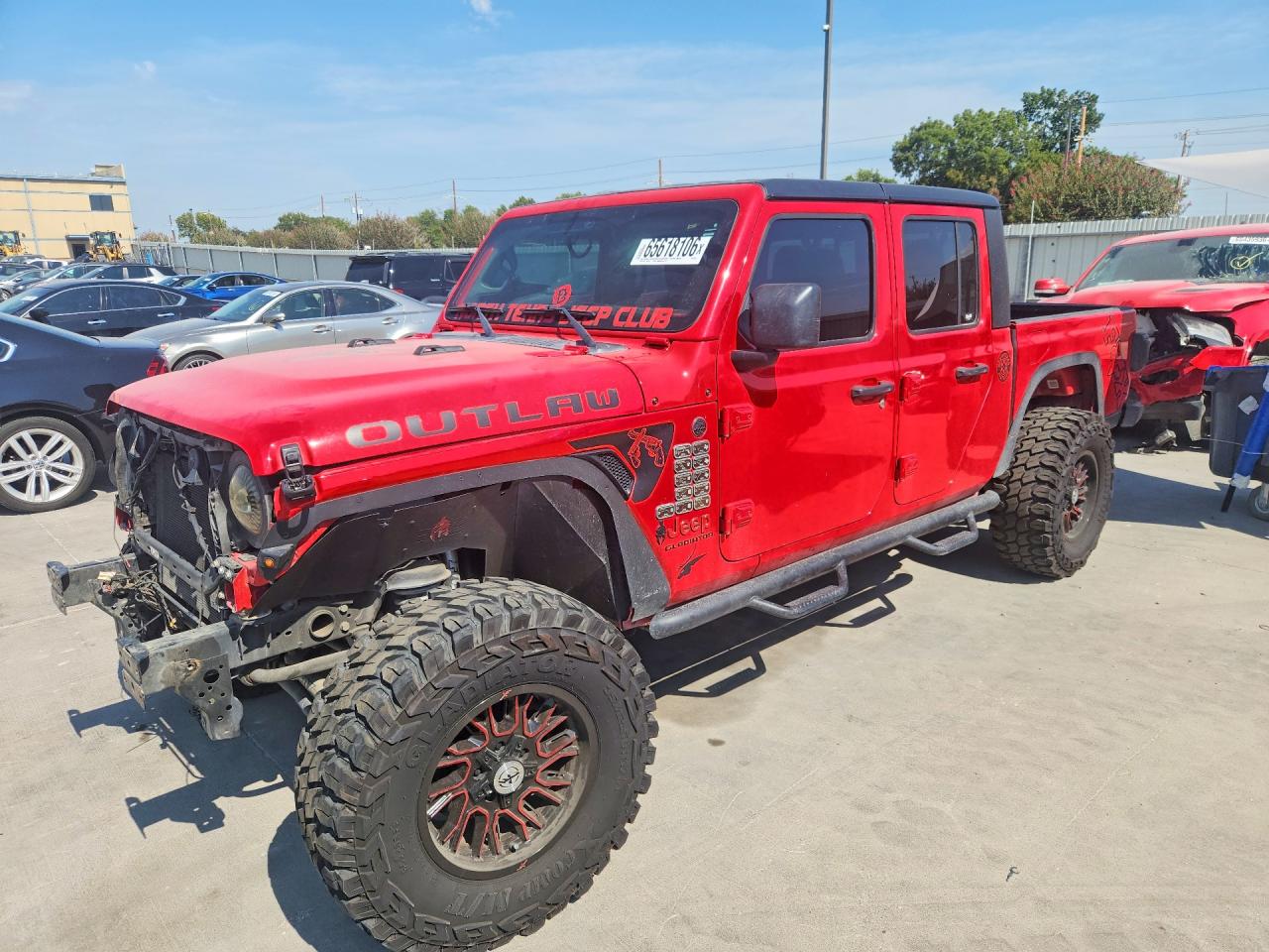 2023 Jeep Gladiator VIN 1C6HJTAG9PL558832 — COPART salvage auction photo