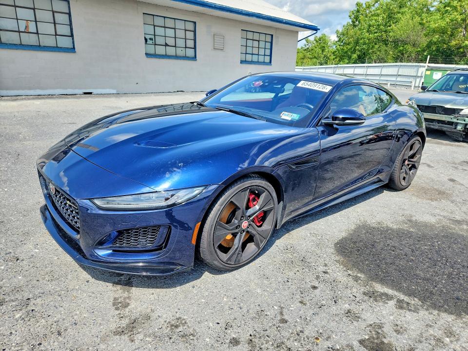 2023 Jaguar F-type VIN SAJD81EE9PCK81682 COPART salvage auction — WATER/FLOOD, Pa - Cert Of Salvage-W=Flood Veh, sold $27,500 on 2026-09-01 (photo 1)
