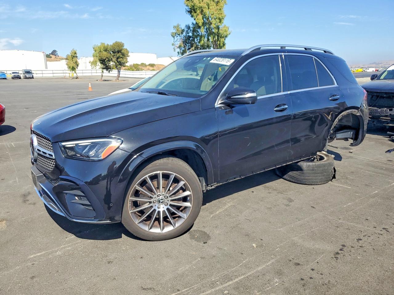 2024 Mercedes-Benz GLE-Class VIN 4JGFB5KB8RA989202 — COPART salvage auction photo