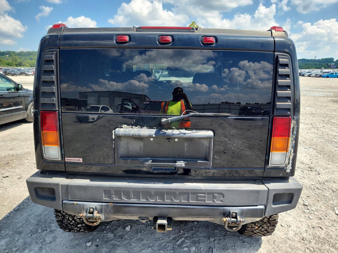 2003 Hummer H2 VIN 5GRGN23U23H123264 COPART salvage auction — Mechanical, MT - CERTIFICATE OF TITLE, sold $825 on 2026-09-04 (photo 6)