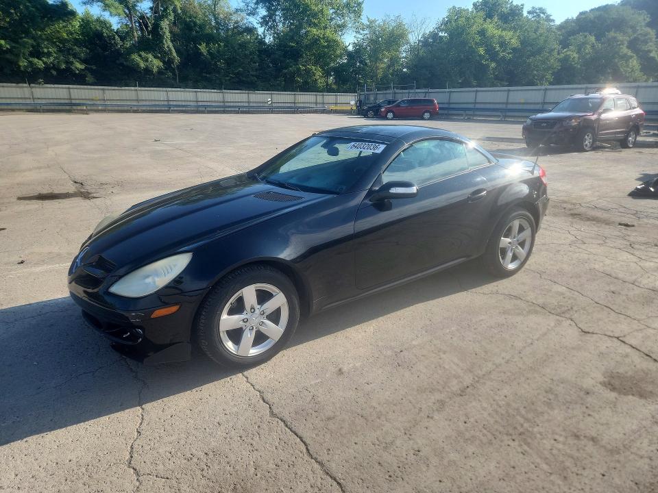 2006 Mercedes-benz Slk-class VIN WDBWK54F26F120516 COPART salvage auction — FRONT END, Pa - Cert Of Salv-R=Reconstructed, sold $650 on 2026-08-20 (photo 1)