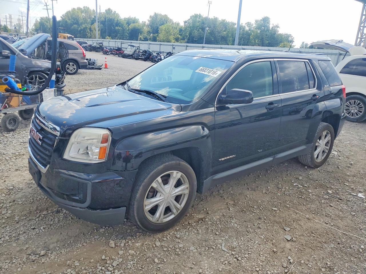 2017 GMC Terrain VIN 2GKALMEK6H6331301 — COPART salvage auction photo