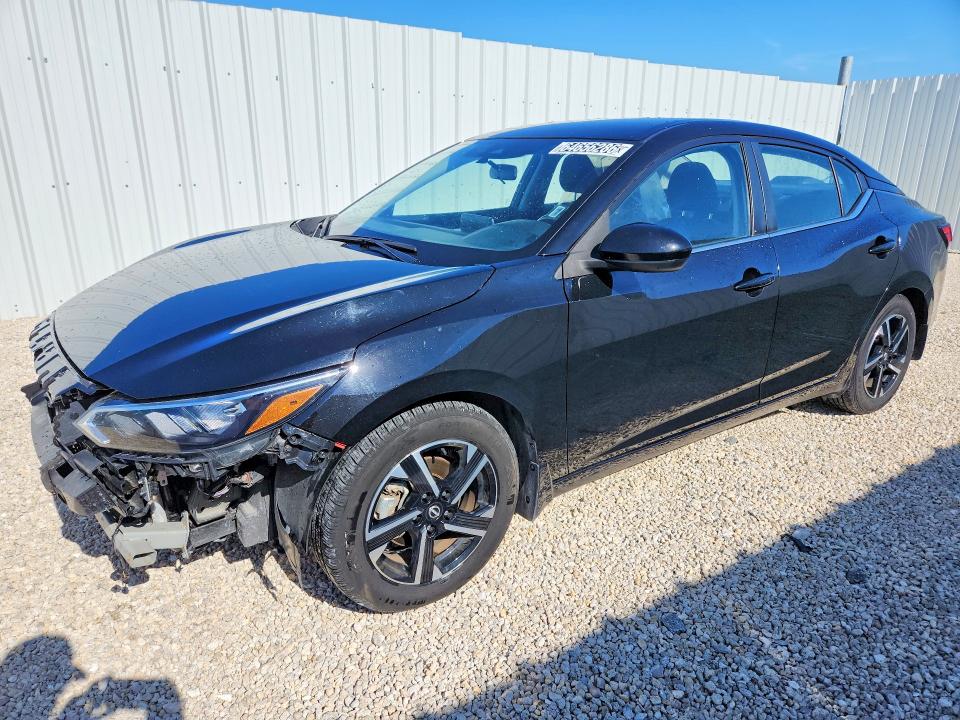 2025 Nissan Sentra VIN 3N1AB8CV9SY282462 — COPART salvage auction photo