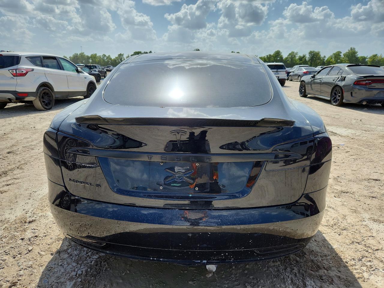 2016 Tesla Model s VIN 5YJSA1E10GF144320 COPART salvage auction — Front End, TX - CERTIFICATE OF TITLE, sold $4,600 on 2026-09-09 (photo 6)
