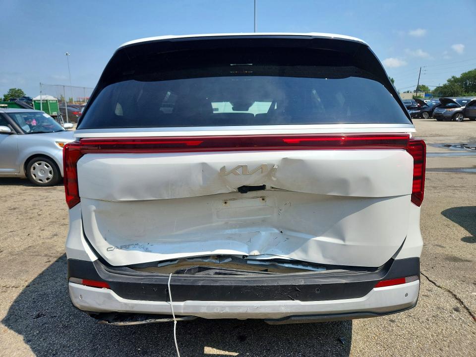 2025 Kia Carnival VIN KNDNB5K30S6495899 COPART salvage auction — FRONT END, FL - CERTIFICATE OF DESTRUCTION, sold $10,200 on 2026-08-24 (photo 6)
