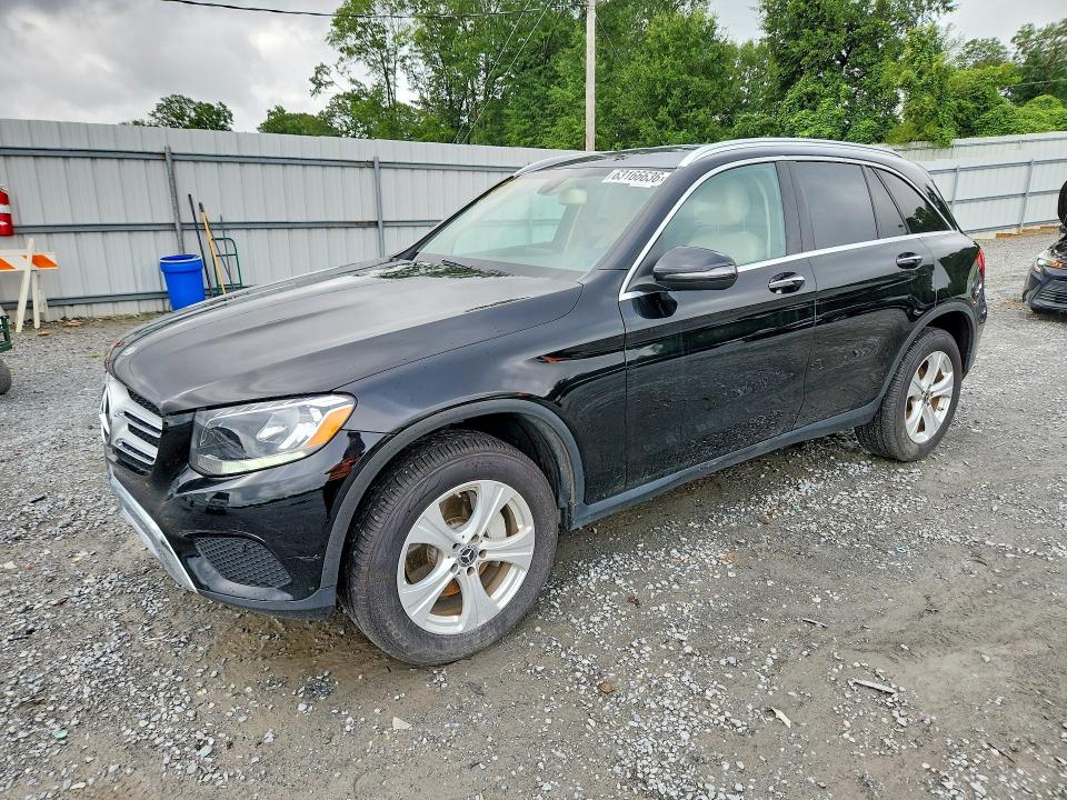 2017 Mercedes-benz Glc VIN WDC0G4JB7HV011024 COPART salvage auction — MINOR DENT/SCRATCHES, Nc - Dealer Only Clean Title (P), sold $6,300 on 2026-08-12 (photo 1)
