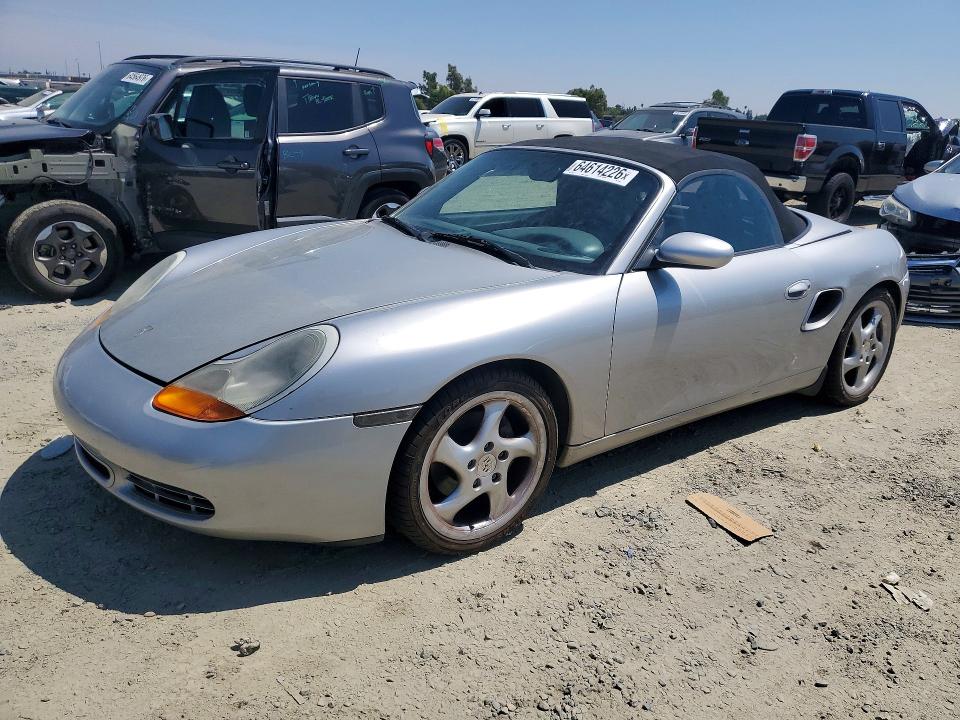 2000 Porsche Boxster VIN WP0CA2989YU624592 COPART salvage auction — MINOR DENT/SCRATCHES, Ca - Dis/Dlr/Exp Only Clean Title, sold $1,550 on 2026-08-22 (photo 1)