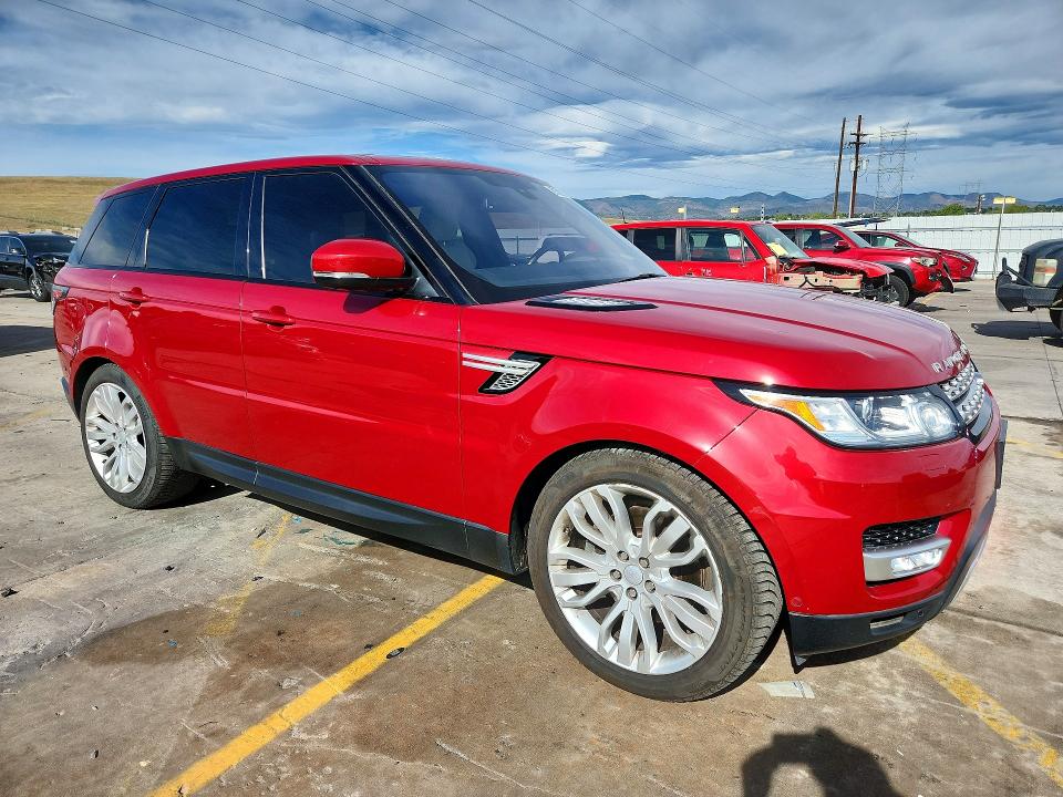 2016 Land rover RANGE ROVER VIN SALWR2PF6GA592328 COPART salvage auction — NORMAL WEAR, Salvage Title, sold $5,300 on 2026-09-04 (photo 4)