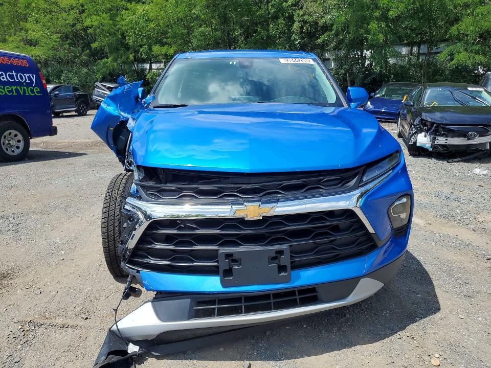 2025 Chevrolet Blazer VIN 3GNKBCR45SS188124 COPART salvage auction — FRONT END, NJ - CERTIFICATE OF TITLE, sold $10,300 on 2026-08-17 (photo 5)
