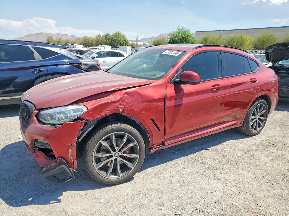 2021 BMW X4 VIN 5UX2V5C03M9E83165 — COPART salvage auction photo