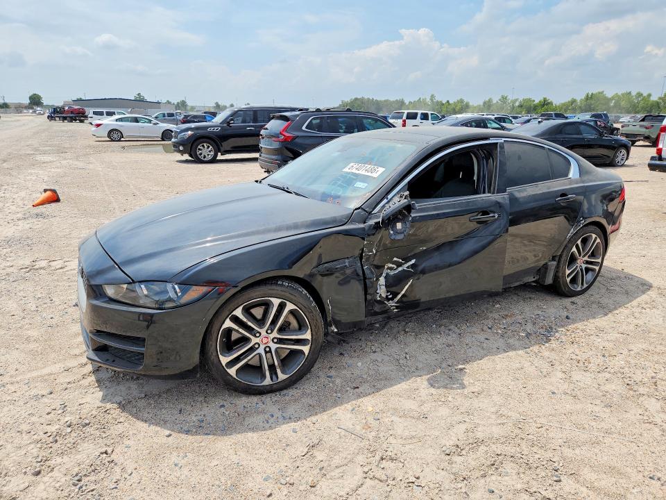2017 Jaguar Xe VIN SAJAD4BVXHA971913 COPART salvage auction — FRONT END, TX - CERT OF TITLE-REBUILT SALVAGE, sold $1,150 on 2026-09-04 (photo 1)