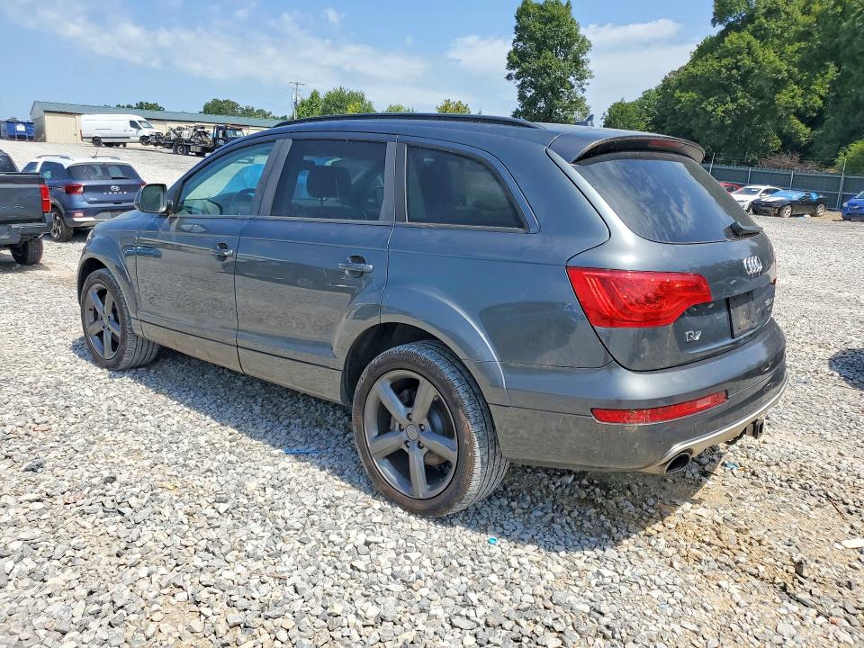 2015 Audi Q7 VIN WA1LGAFE4FD019082 COPART salvage auction — MECHANICAL, Tn - Certificate Of Title, sold $175 on 2026-08-27 (photo 2)