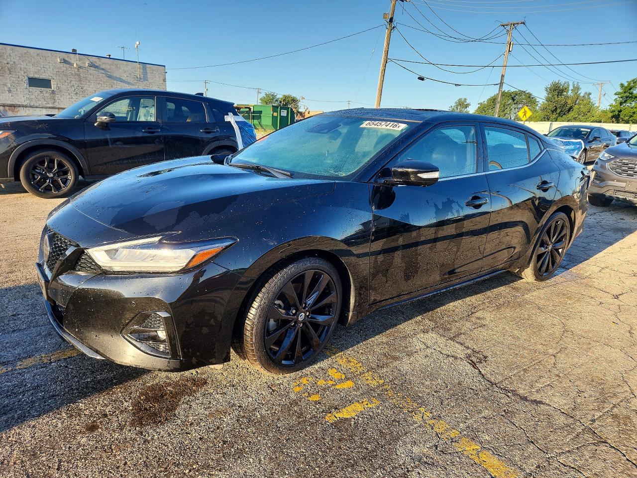 2021 Nissan Maxima VIN 1N4AA6EV9MC510382 — COPART salvage auction photo
