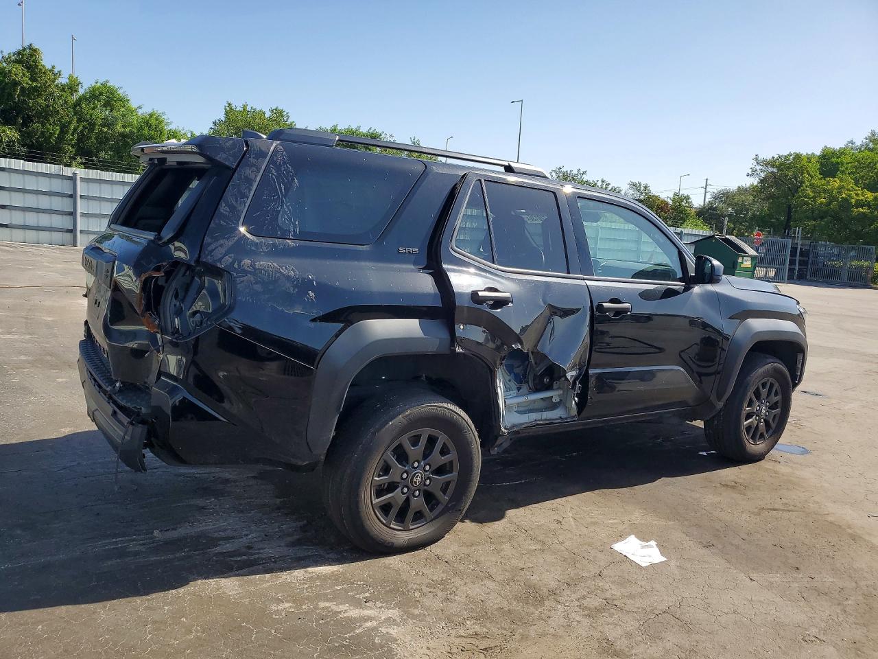 2025 Toyota 4runner VIN JTEVA5AR9S5001050 COPART salvage auction — Rear End, NM - CERTIFICATE OF TITLE (P), sold $39,000 on 2026-08-20 (photo 3)