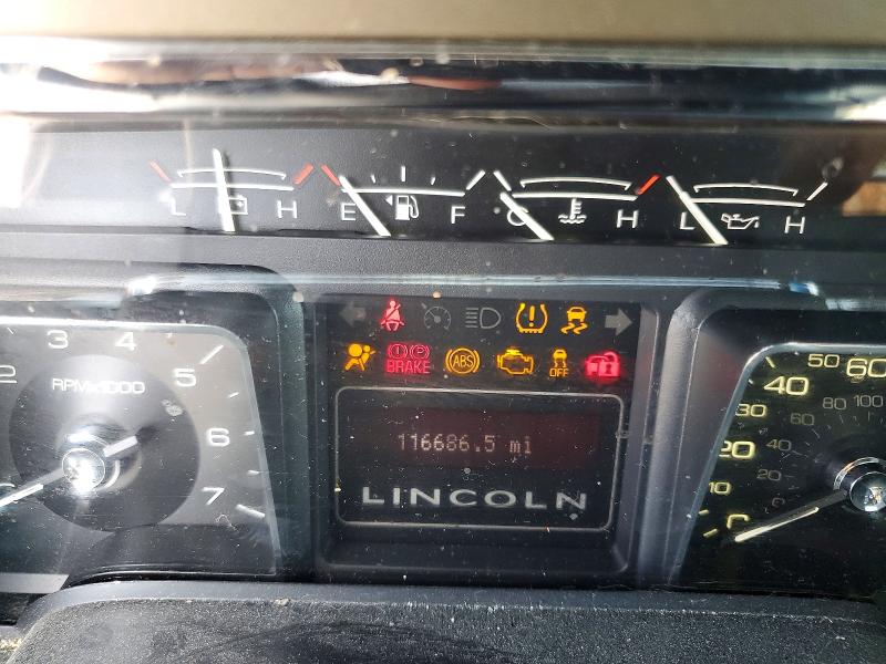 2012 Lincoln Navigator VIN 5LMJJ2J51CEL07040 COPART salvage auction — FRONT END, UT - CERTIFICATE OF TITLE, sold $375 on 2026-09-11 (photo 9)